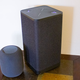 As you can see, the Hyperboom is much bigger than Apple’s HomePod.
